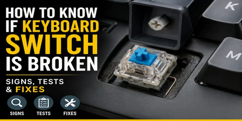 How to Know If Keyboard Switch Is Broken