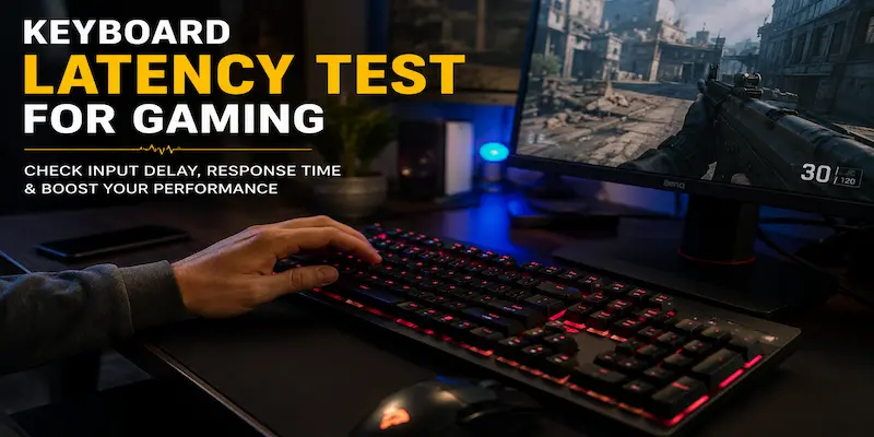 Keyboard Latency Test for Gaming: Check Input Lag and Improve Your Response Time