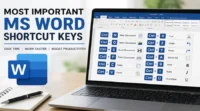 Most Important Microsoft Word Shortcut Keys